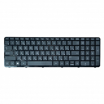 Клавиатура для ноутбука HP Pavilion 17, 17-E, черная с рамкой