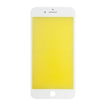 Стекло для переклейки дисплея Apple iPhone 7 Plus, в сборе с рамкой, белый